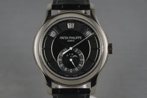 2011 Patek Philippe 18K White Gold 5205G Annual Calendar