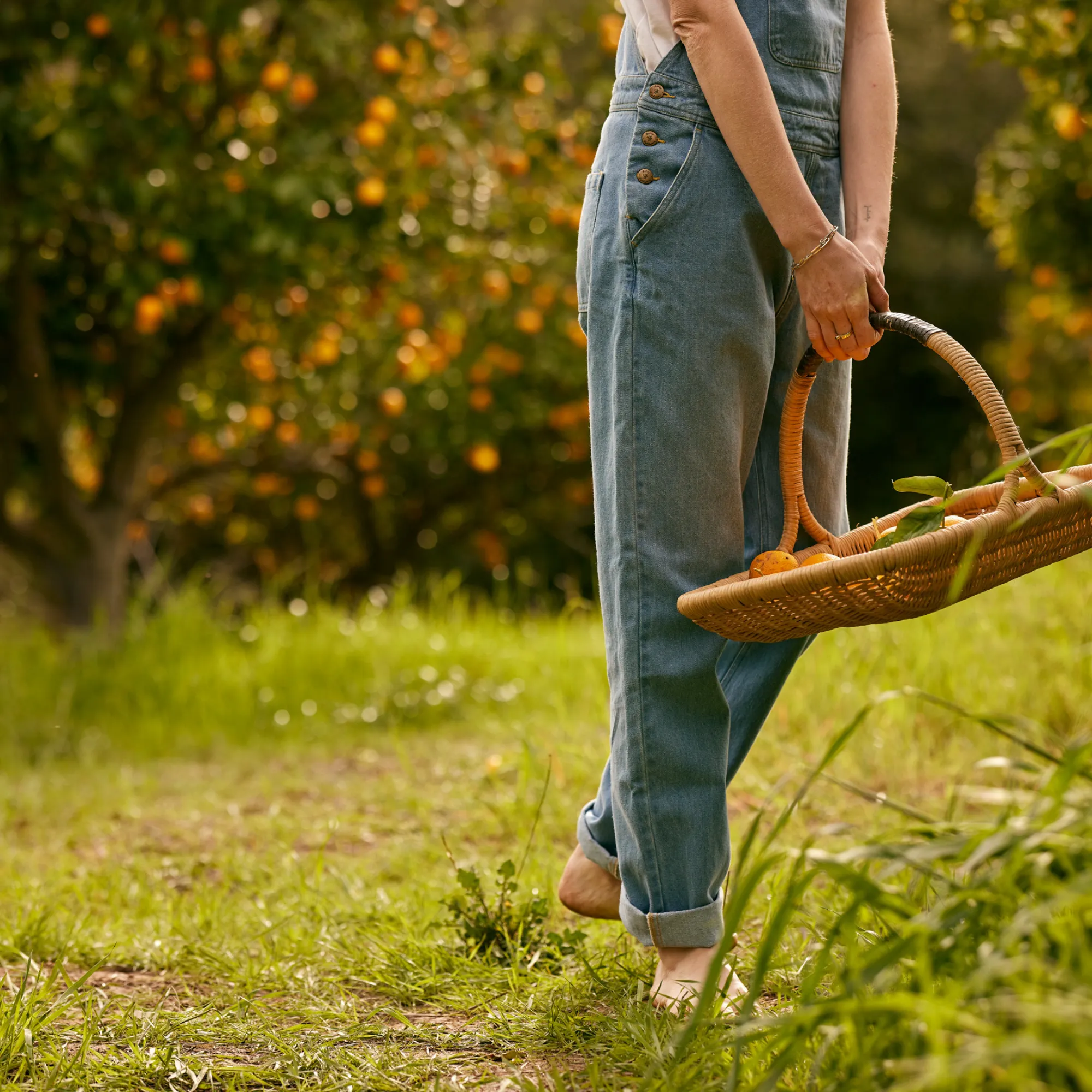 Adult Vintage Denim Overalls