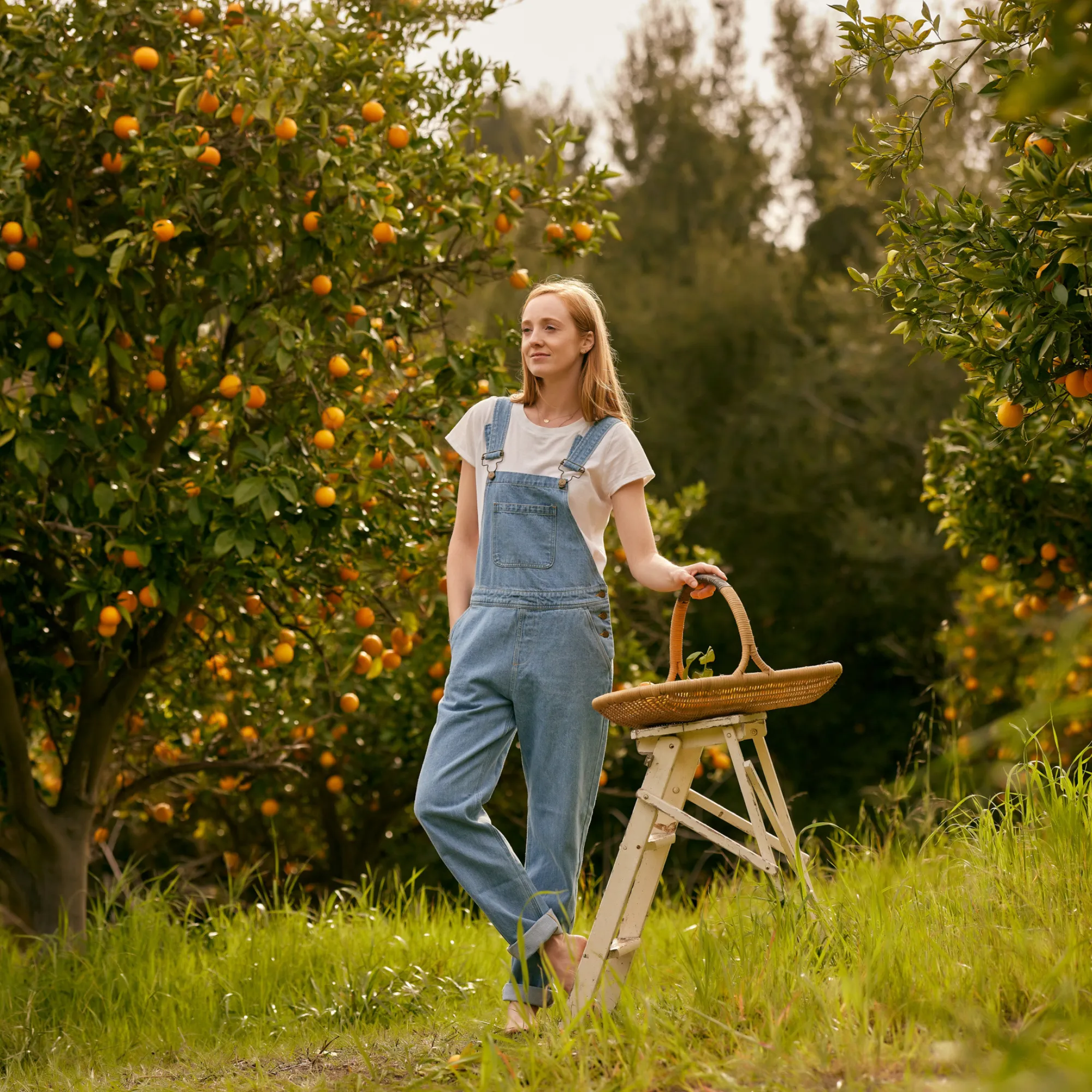 Adult Vintage Denim Overalls