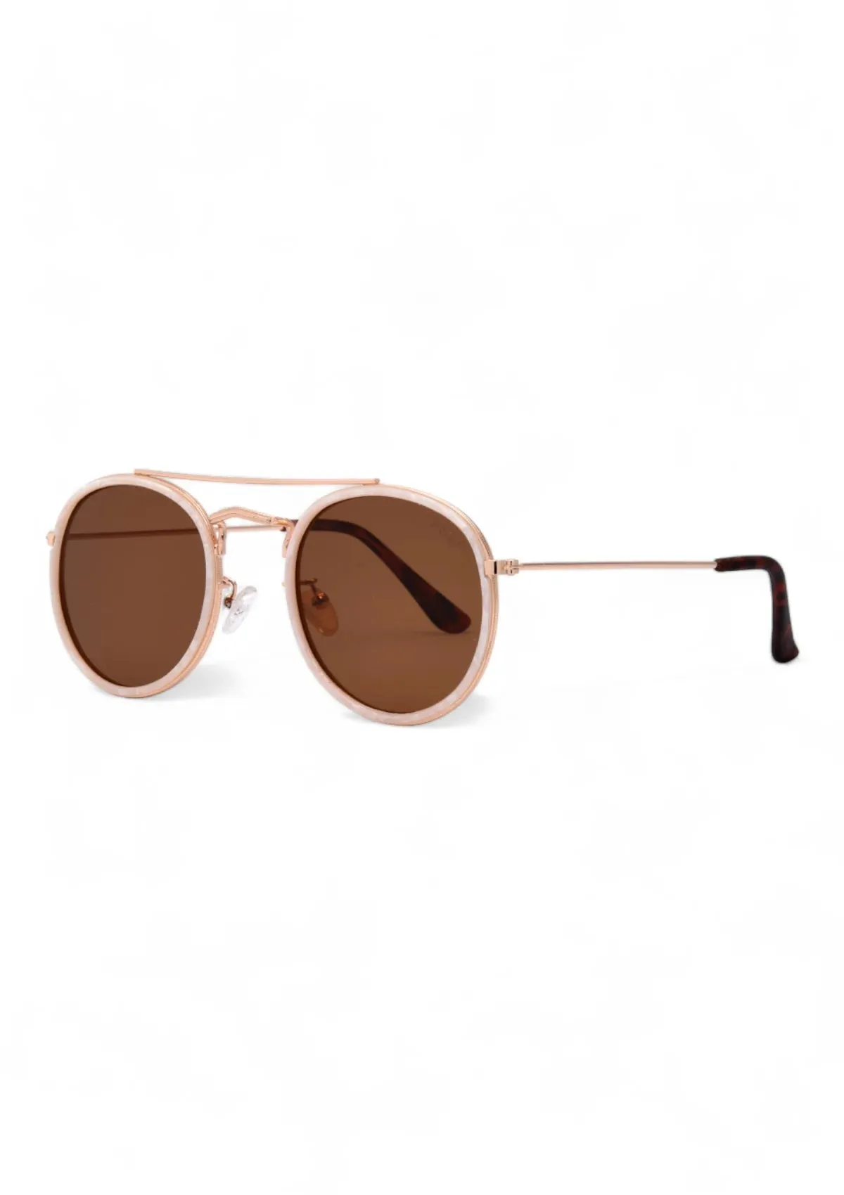 All Aboard Polarized Sunglasses - Pearl