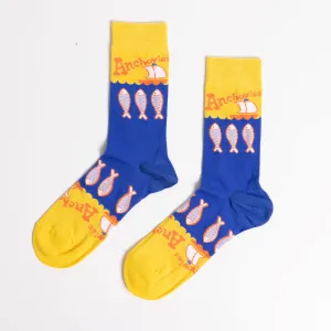 Anchovies - Small Crew Socks