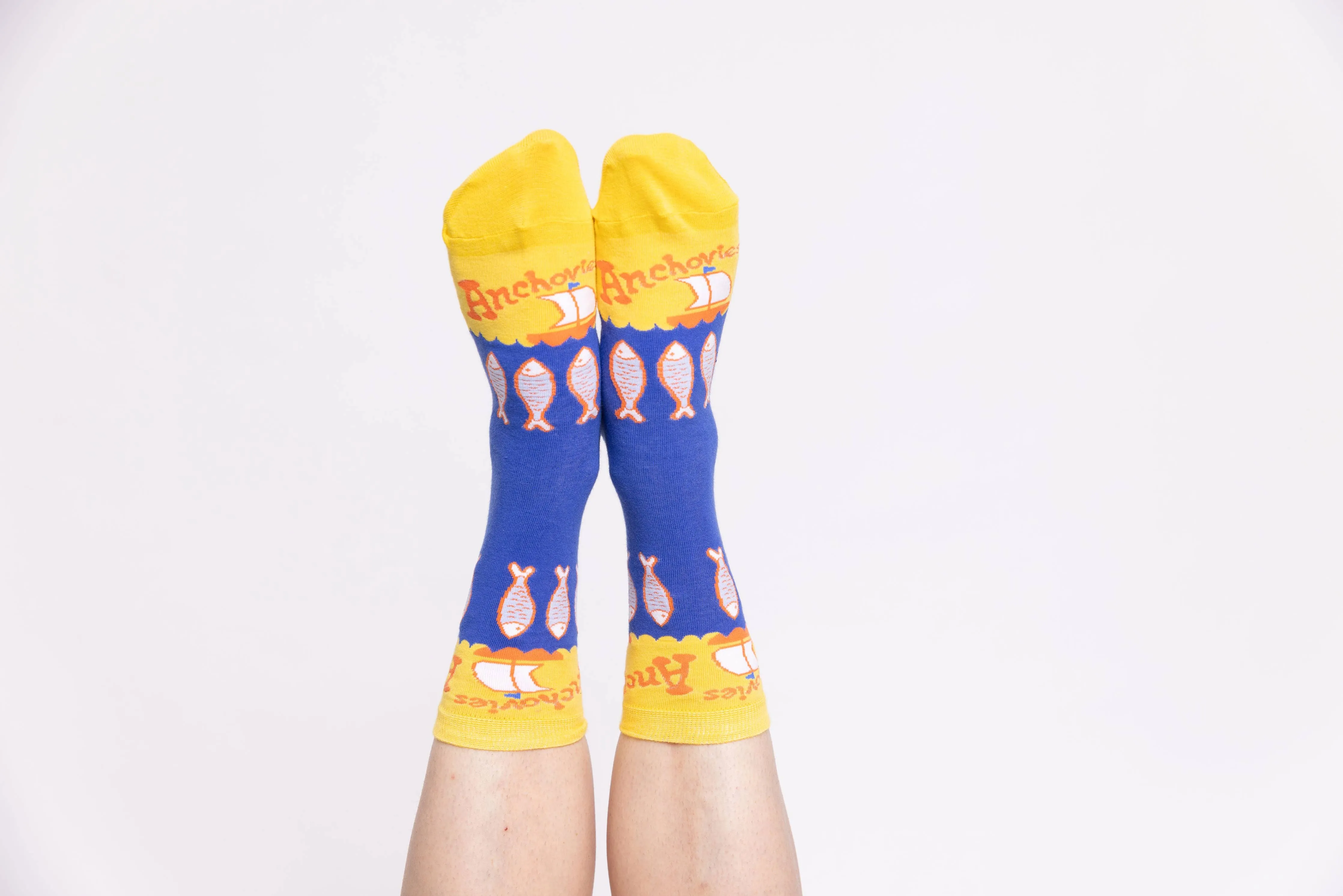 Anchovies - Small Crew Socks