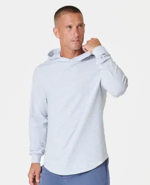 Aviation Tee Hooded LS Heather Gray