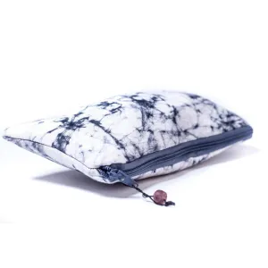 Batiked Clutch Purse Grey World Peaces