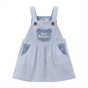 Beary Blue Jumper Dress