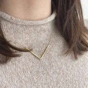 Chevron Necklace