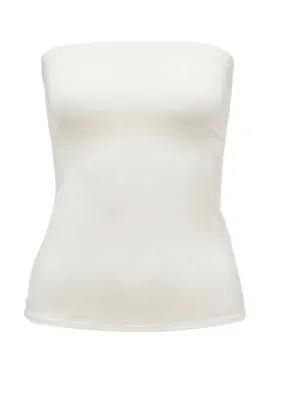 Classic Strapless Top Ivory