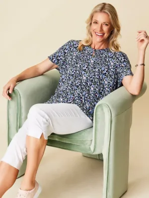 Elaine Short Sleeve Blouse