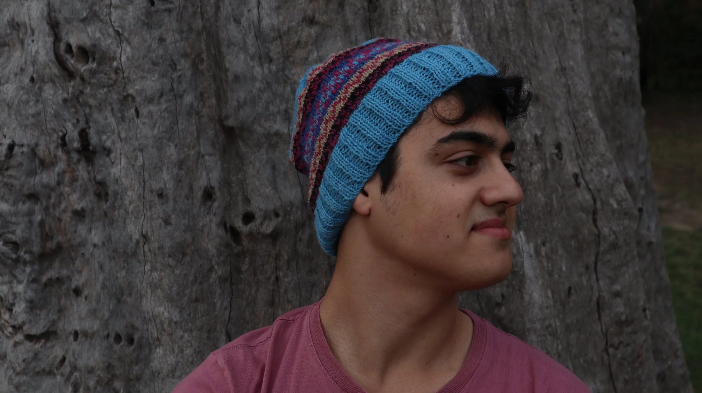 Fair Trade Ethical Woollen Beanie in Patterned Design