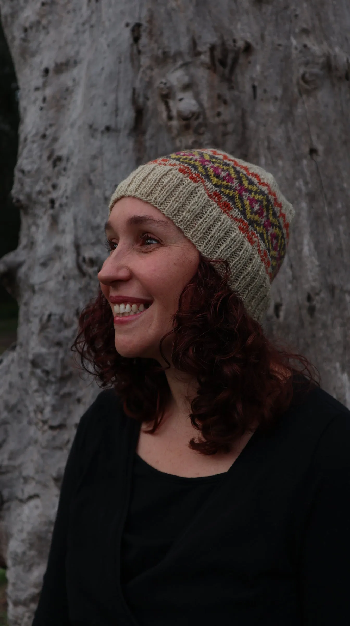 Fair Trade Ethical Woollen Beanie in Patterned Design