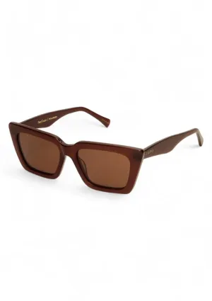 Feel Good Polarized Sunglasses - Chestnut Brown