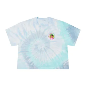 Happy Camper Tie-Dye Crop Tee