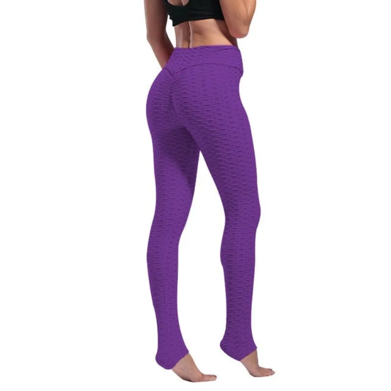 High Waist Push Up Butt Lift Elastic Leggings