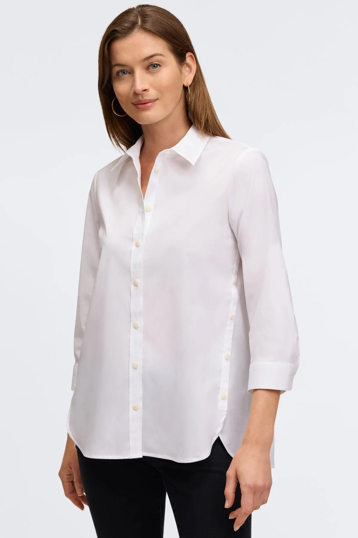 Juliet No Iron Stretch Cotton Shirt