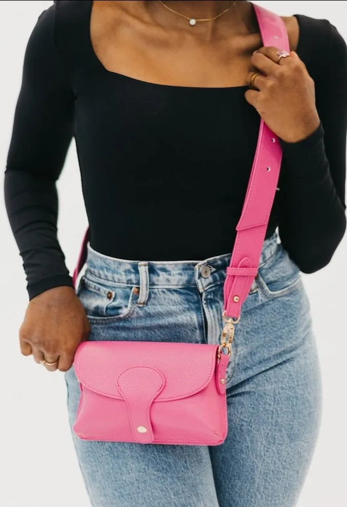 Khloe Vegan Leather Crossbody