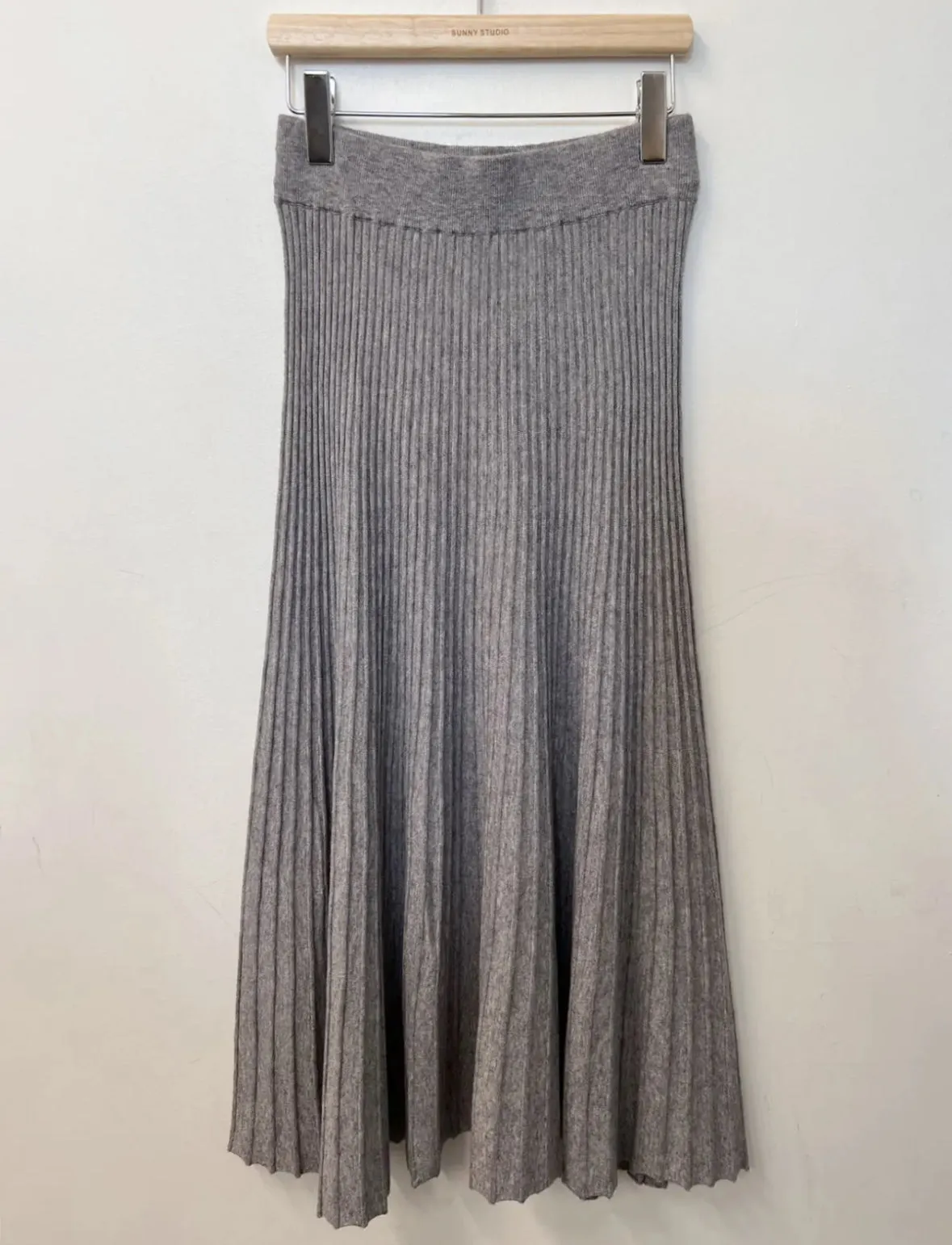 Knit grey Skirt