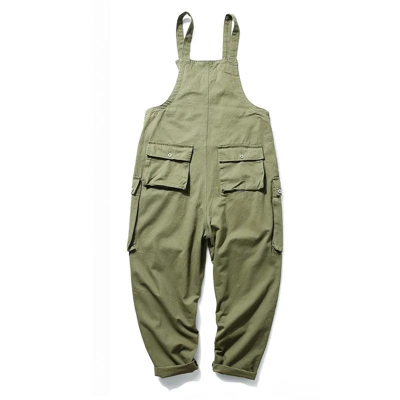 Men And Women Japanese Retro Overalls