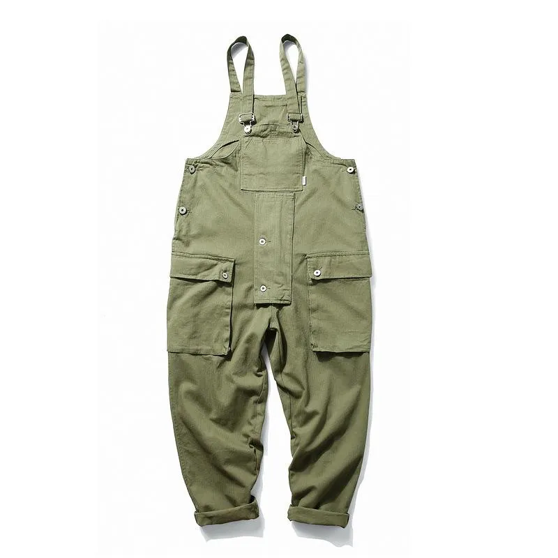 Men And Women Japanese Retro Overalls