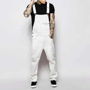 Men's Denim Retro Jumpsuit/Overalls