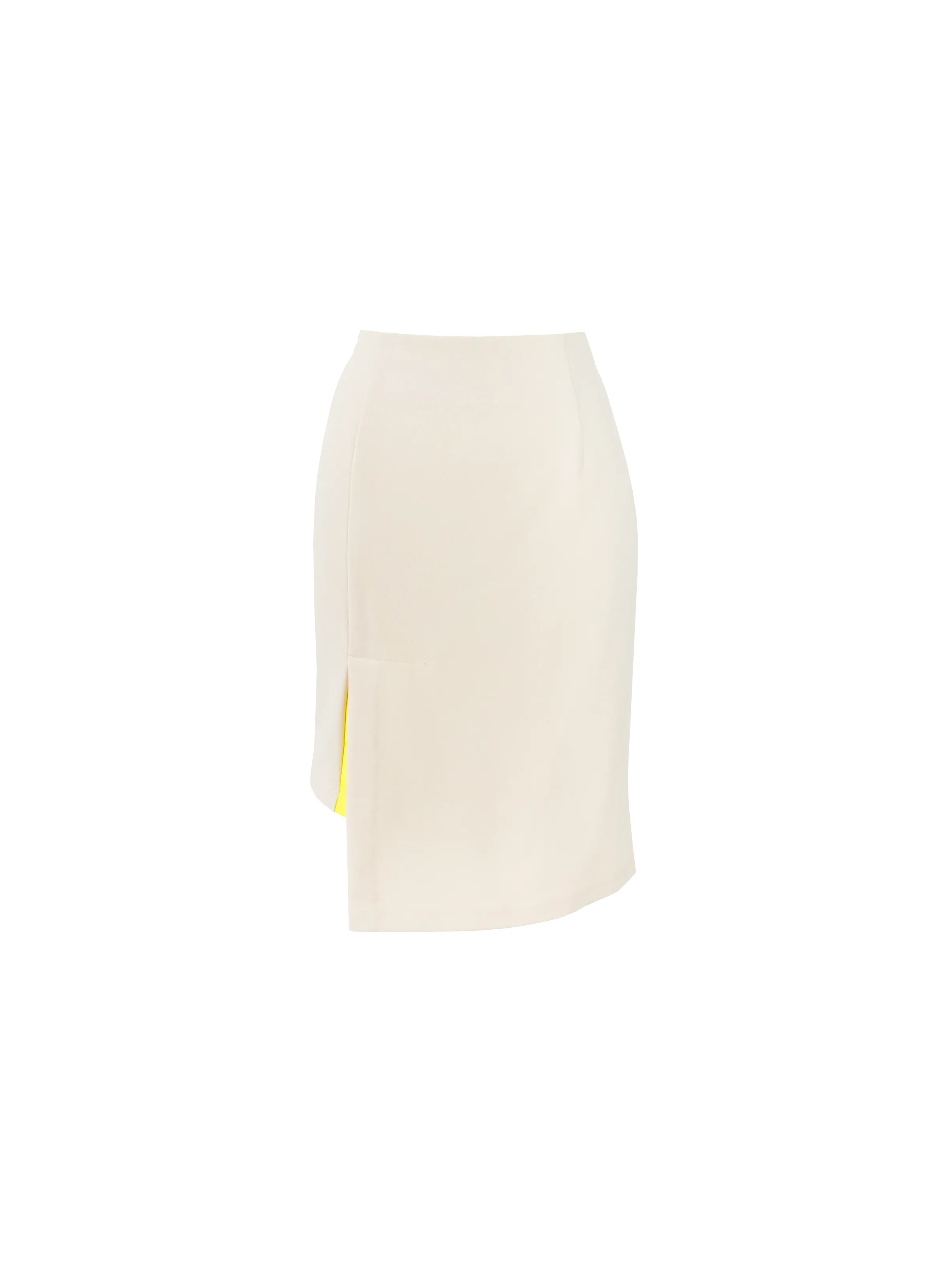 Naomi peekaboo skirt in beige