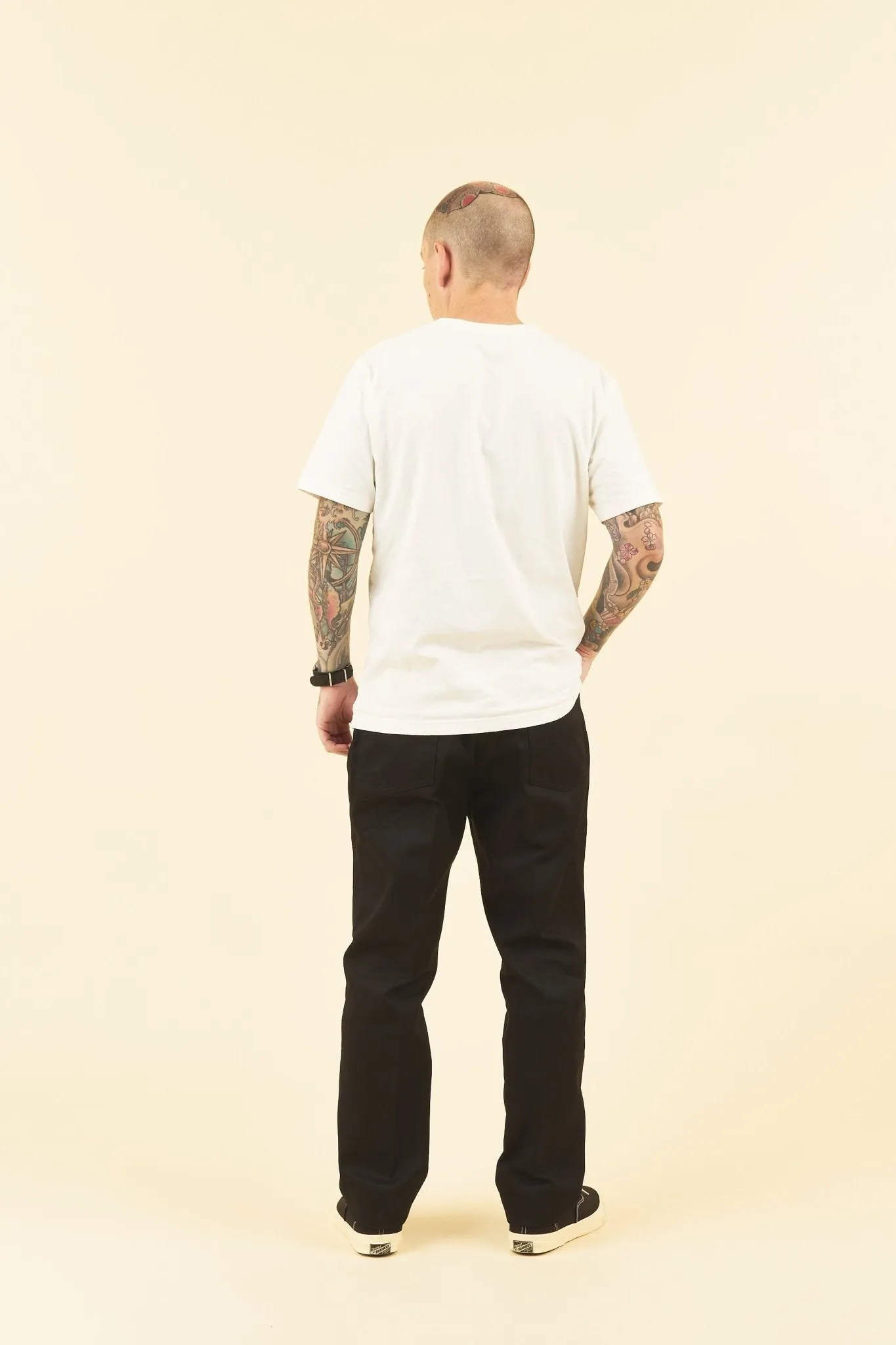 Radiall Frisco Straight Tapered Fit Pants - Black