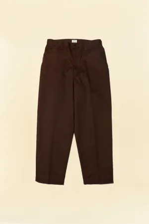 Radiall Frisco Straight Tapered Fit Pants - Brown