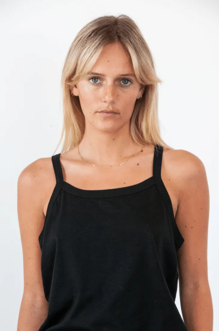 Spindrift Singlet Black