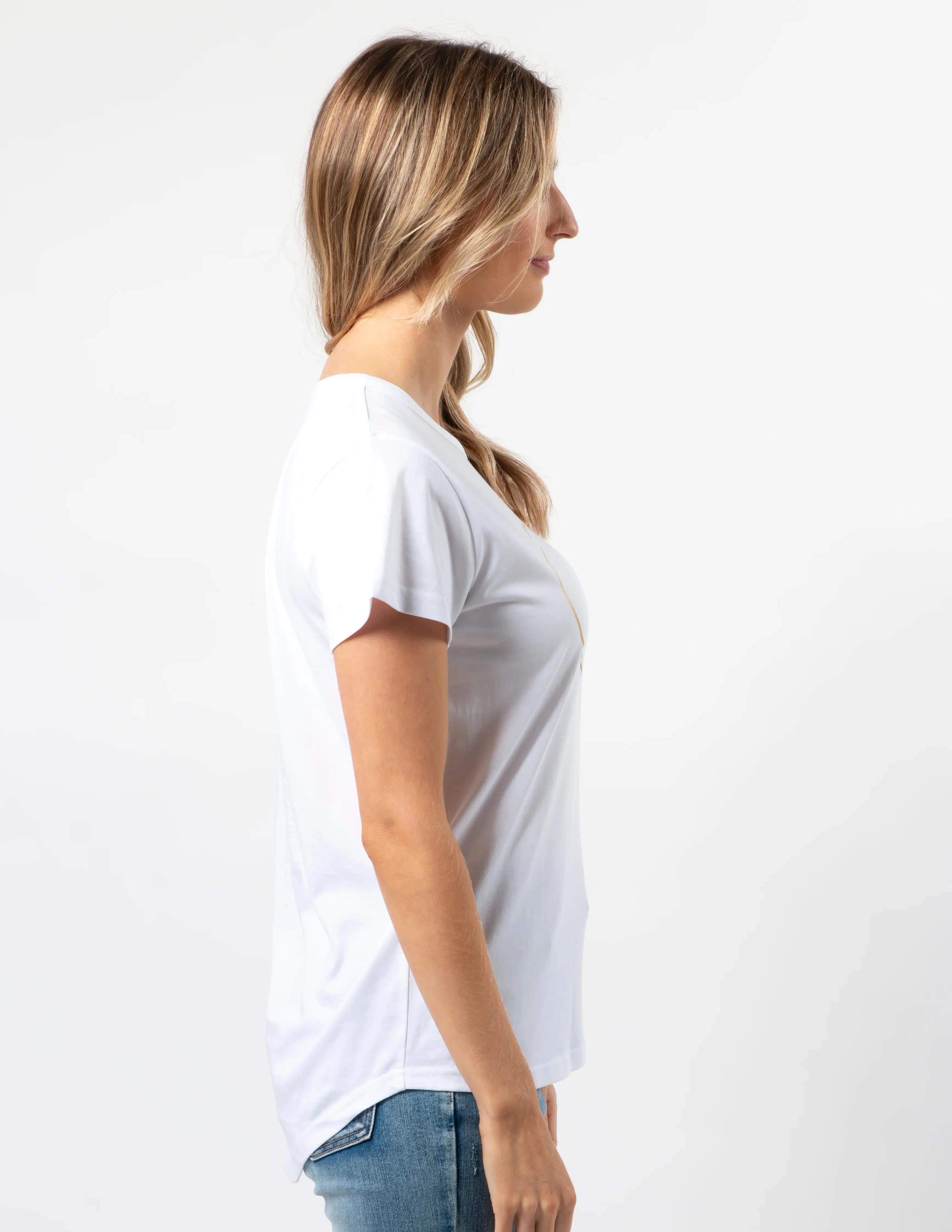 Stella   Gemma Fiore White T-Shirt