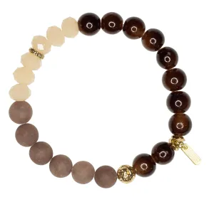 Stretch Bracelet Molly Latte Marquet