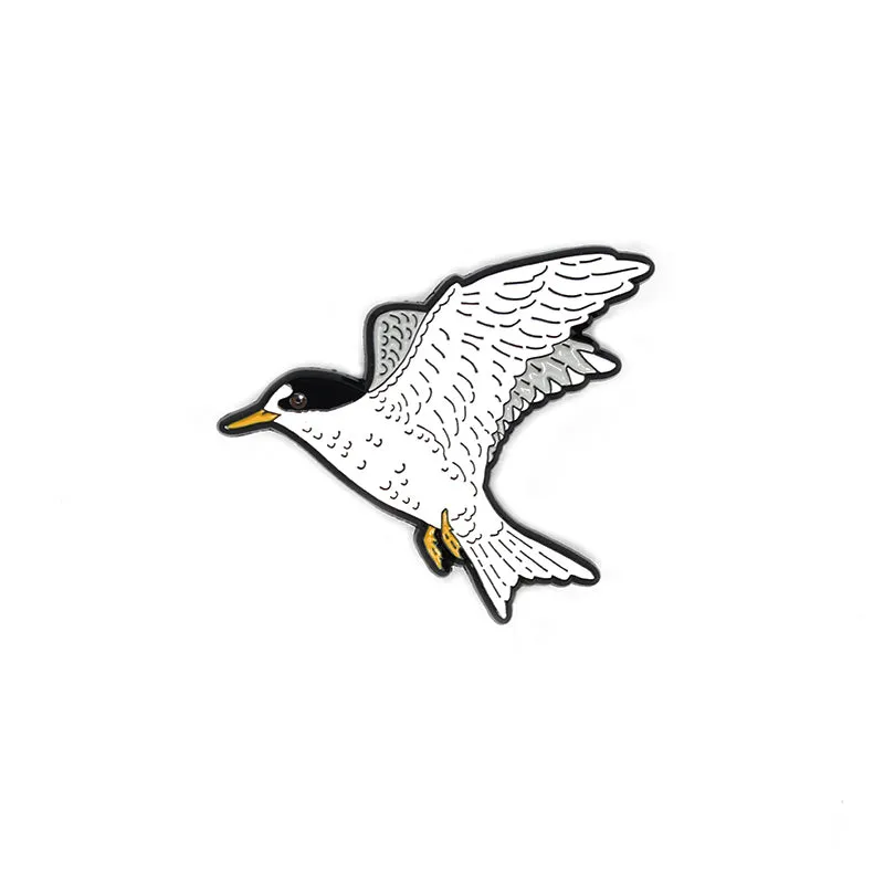 Tara iti / Fairy tern Enamel Pin