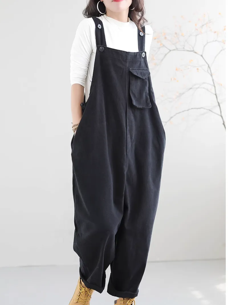 Women's Casual Cool Everyday Overalls Dungarees