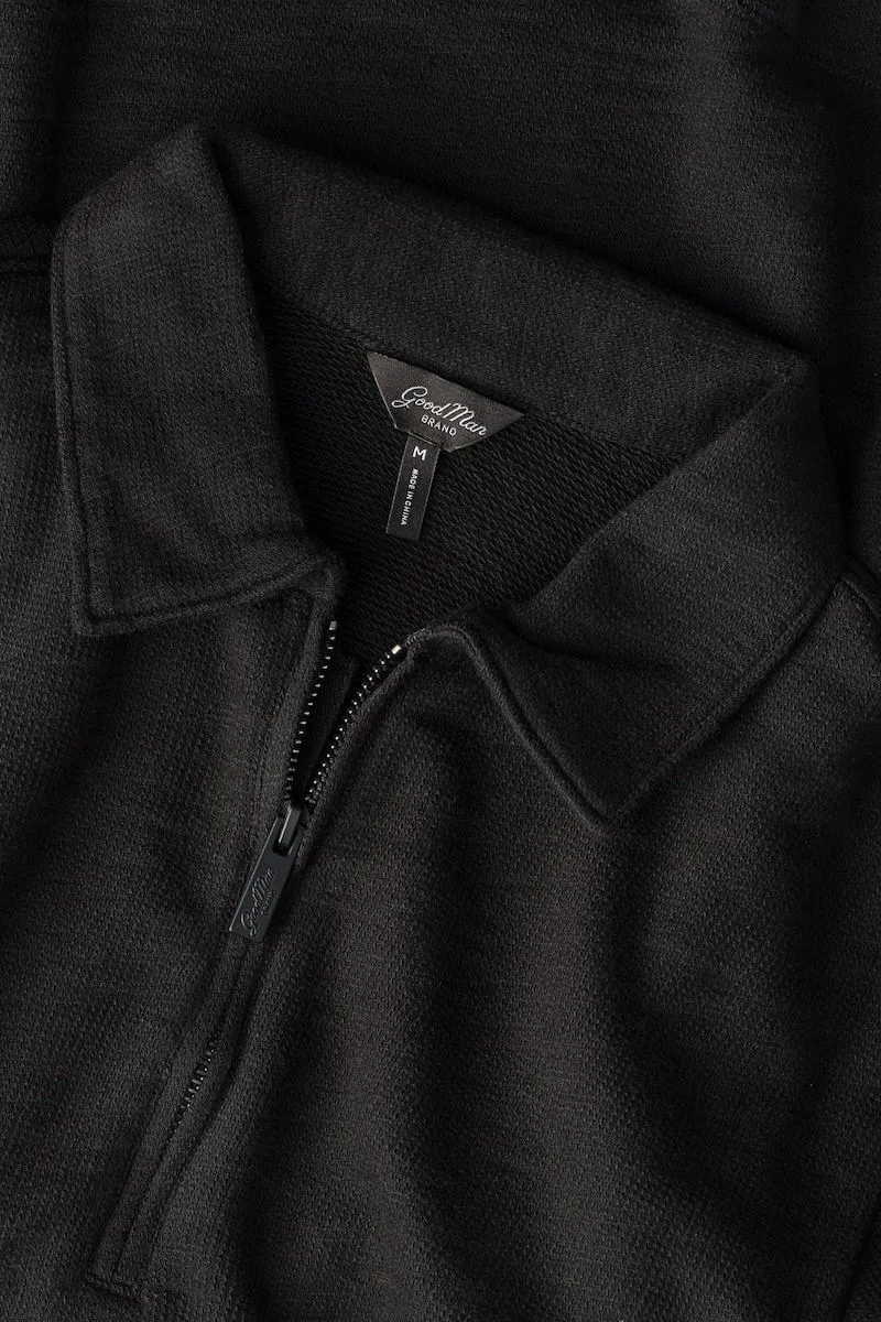 Zip Polo | Natural Marl